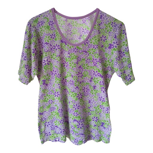 Top à fleurs