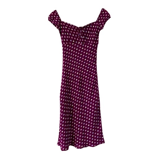 Robe cœurs en voile