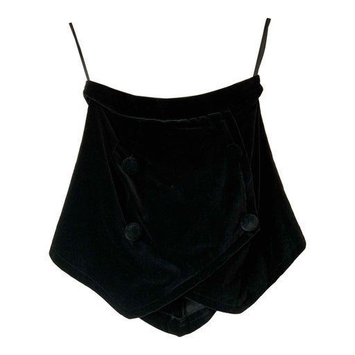 Bustier en velours