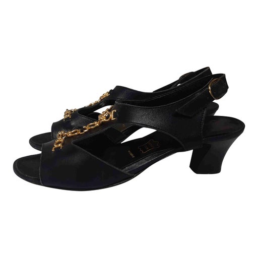 Sandales en cuir