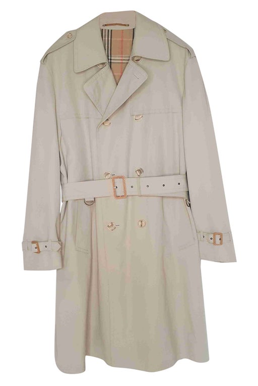 80's belted trench coat