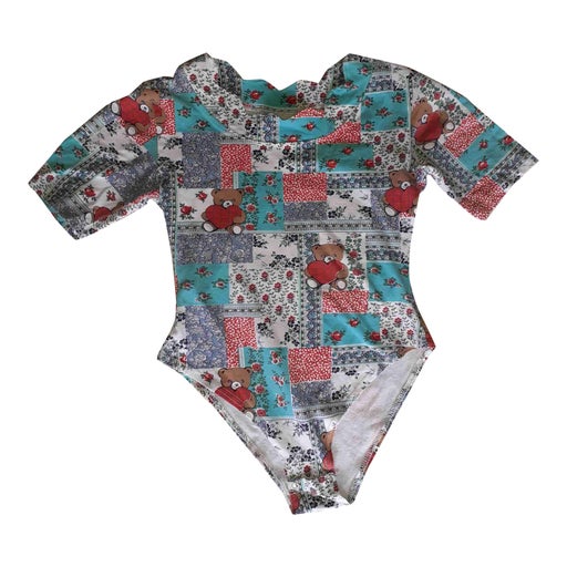Patchwork bodysuit
