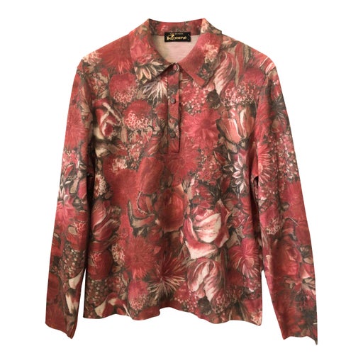 Floral sweater