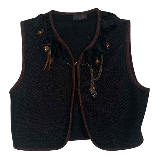 Gilet sans manches en laine