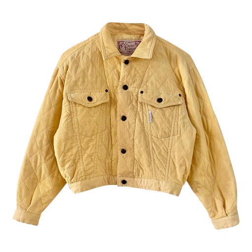 Blouson matelassé en velours