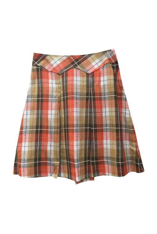 Plaid skirt