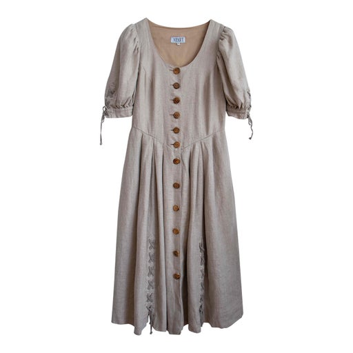 Linen and cotton dress