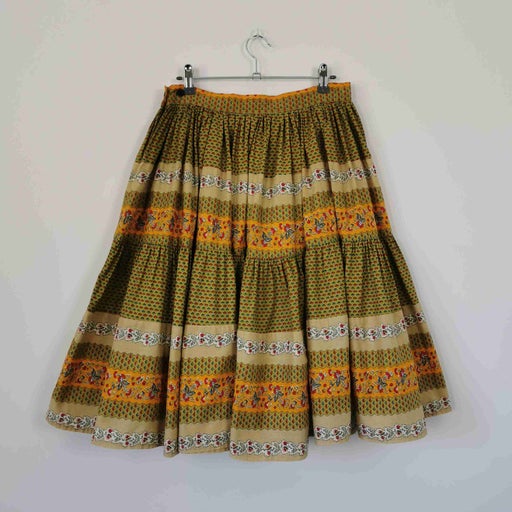 Jupe provençale en coton