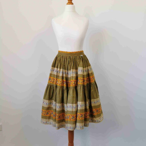 Jupe provençale en coton