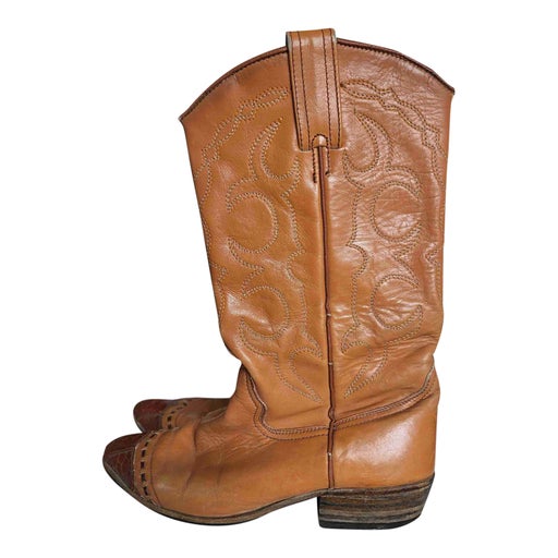Santiags en cuir