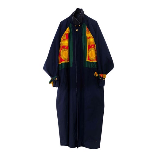 Trench en coton et soie