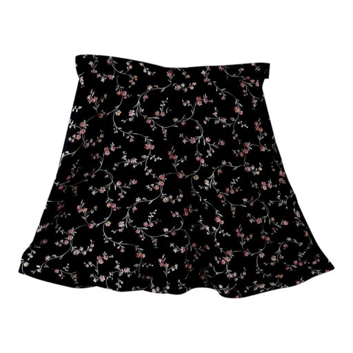Floral short skirt