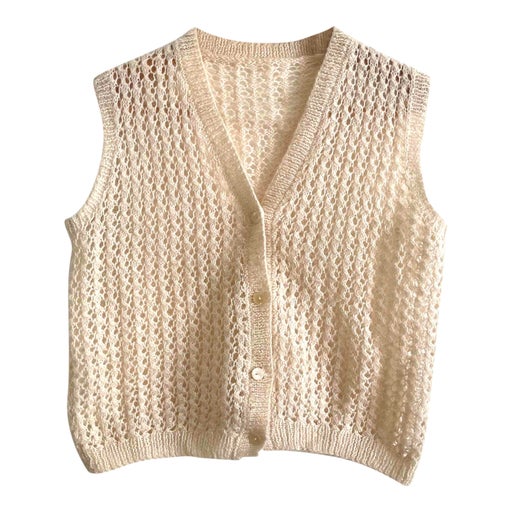 Gilet sans manches en laine