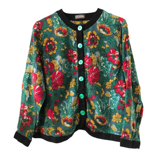 Floral cardigan