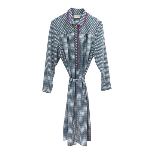 Checked dress
