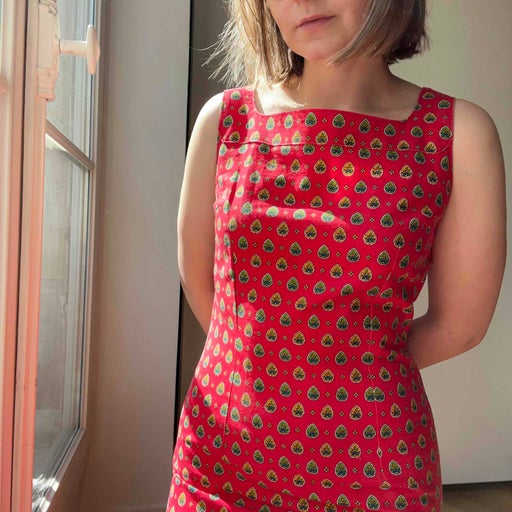 Robe mini en coton
