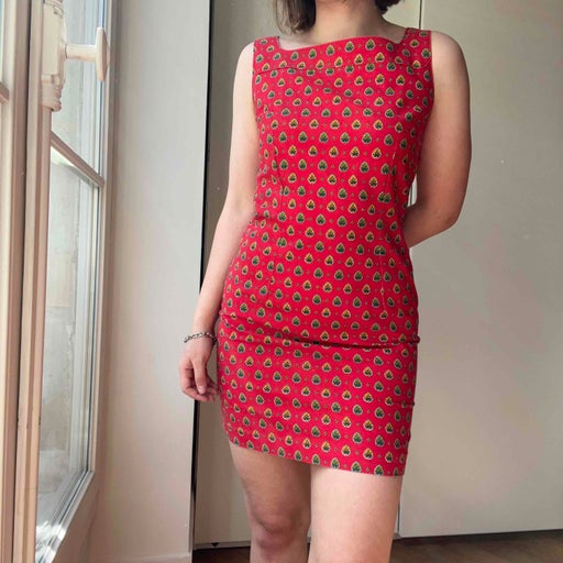 Robe mini en coton