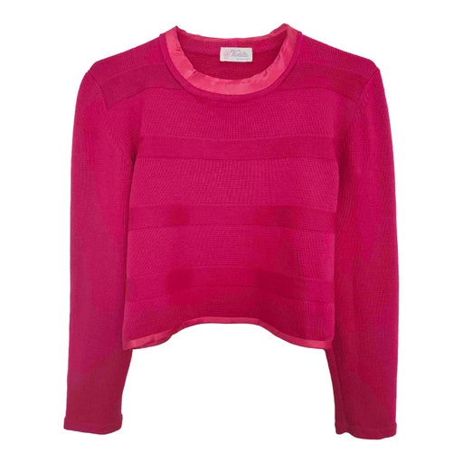 Short fuchsia jumper