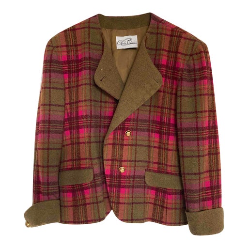 Veste à carreaux