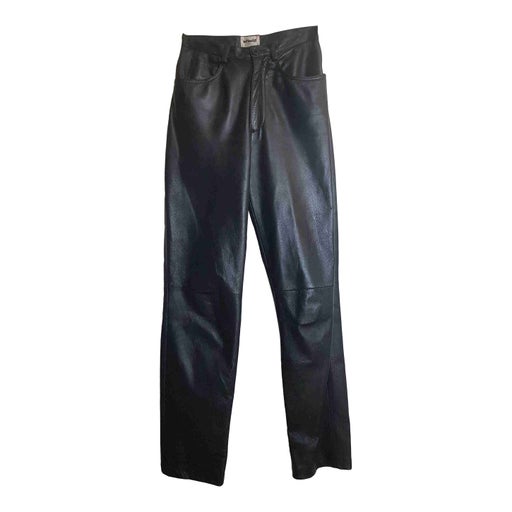 Pantalon en cuir