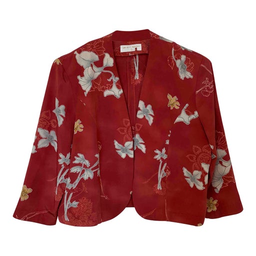 Kimono court en satin