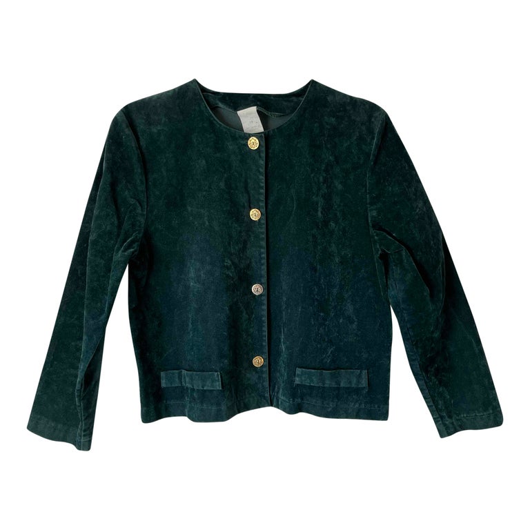 Veste clearance courte velours
