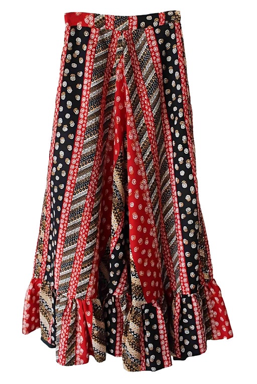 Provencal long skirt