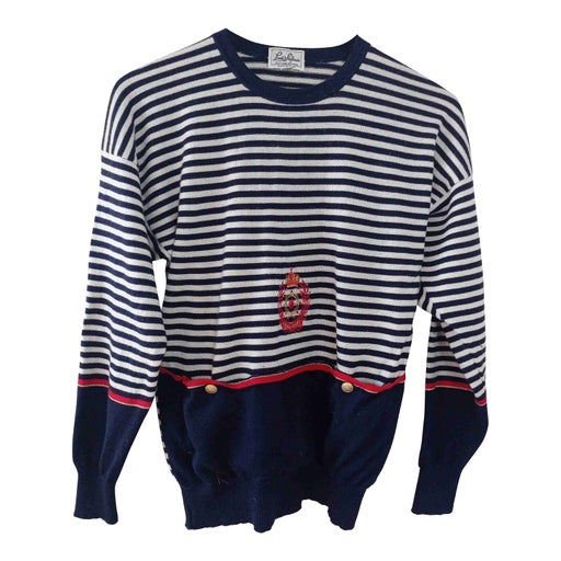 Pull marinière en laine