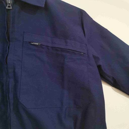 Bleu de travail zippé