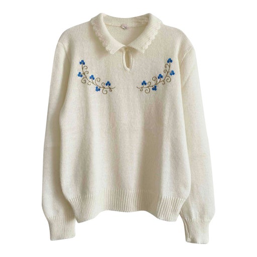 Pull brodé