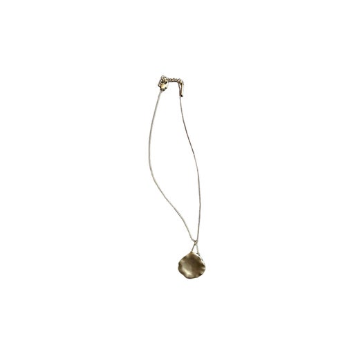Collier pendentif en métal doré
