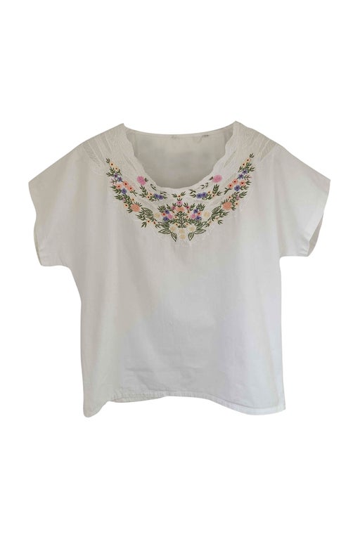 Embroidered top