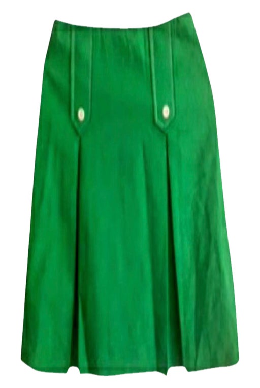 70's mini skirt