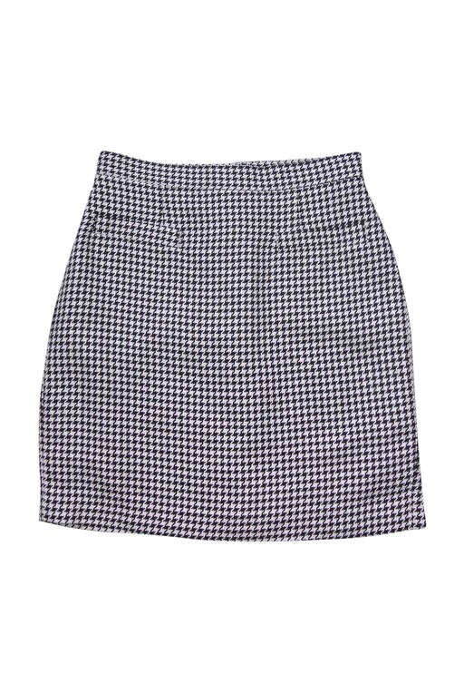 Houndstooth skirt