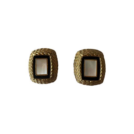 Boucles d’oreilles clip nacre