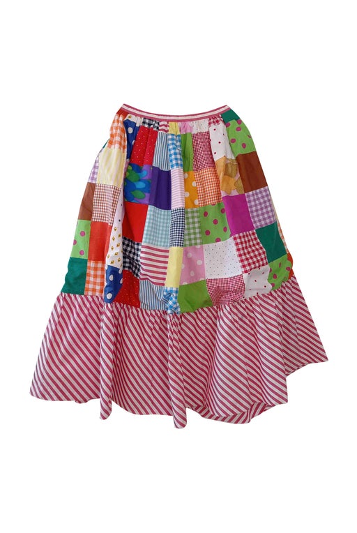 Patchwork skirt.