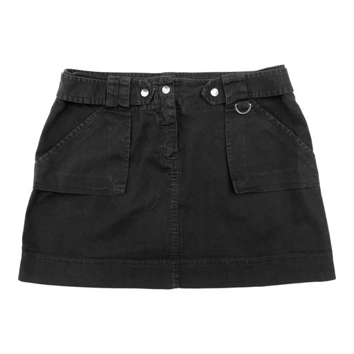 Cotton mini skirt