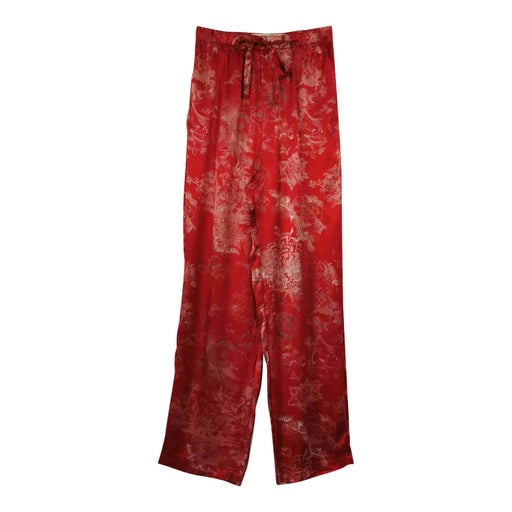 Pantalon en satin