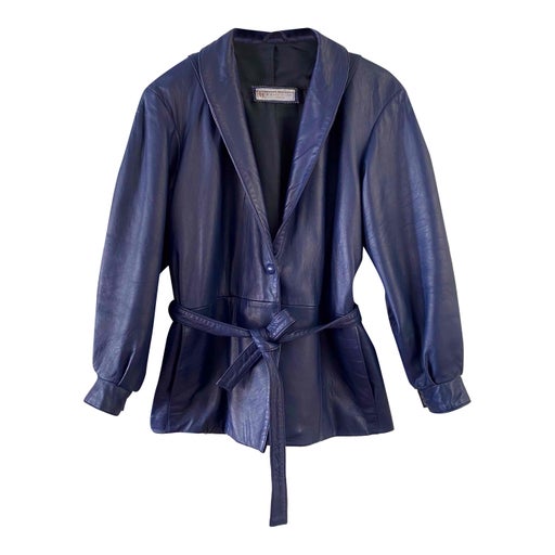 Saharienne en cuir