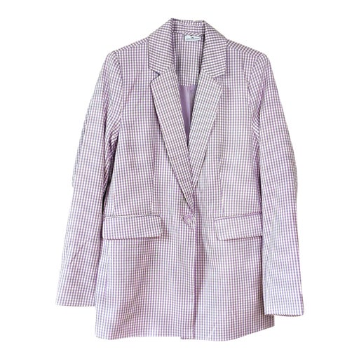 Gingham blazer
