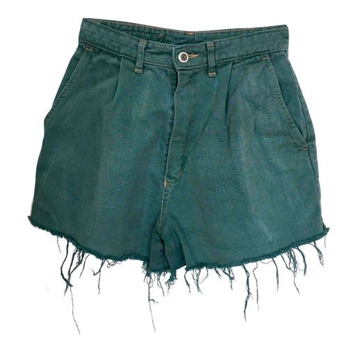 Short en jean taille haute
