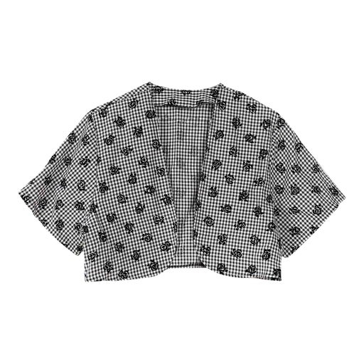 Gingham bolero