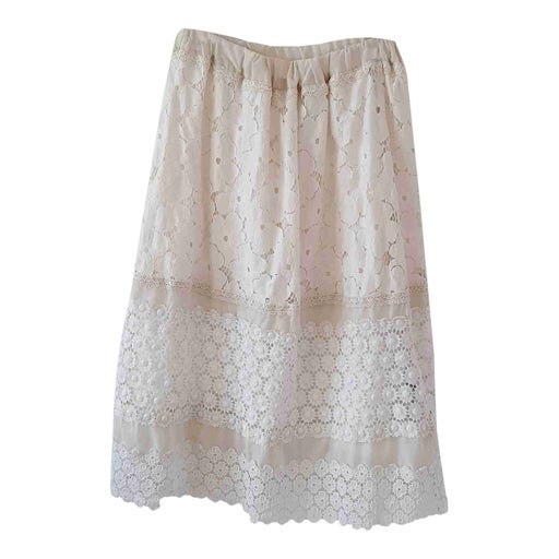 Embroidered skirt