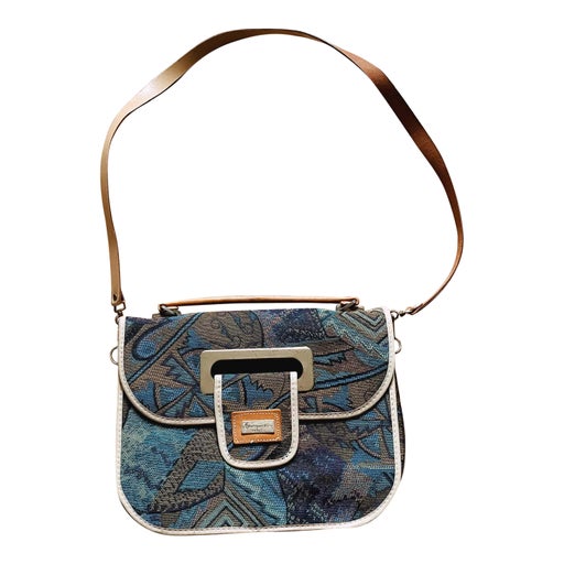 Sac en cuir et coton