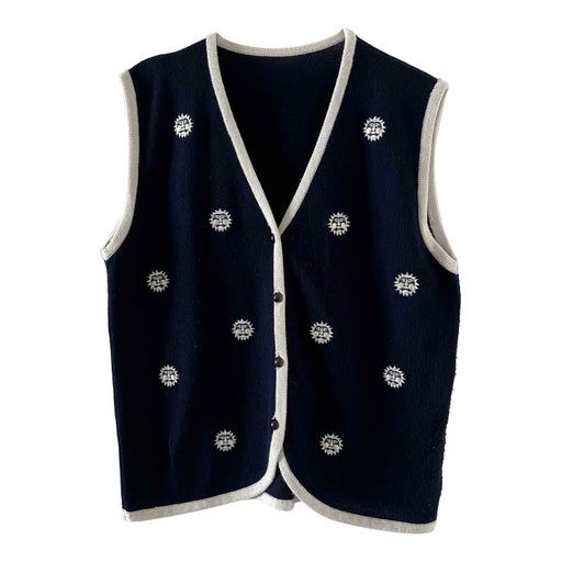 Embroidered vest