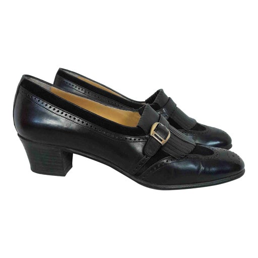 Mocassins en cuir