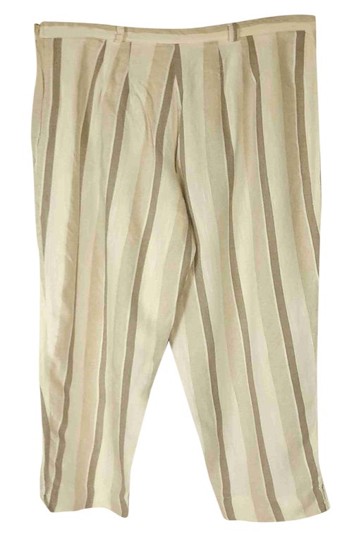 Linen and cotton pants