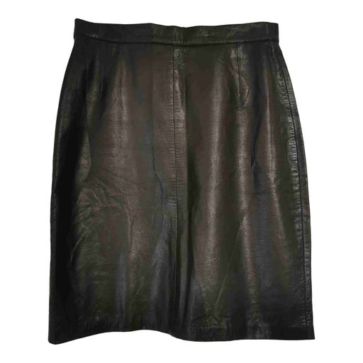 Jupe en cuir