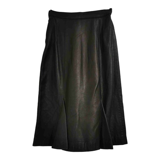 Jupe en cuir