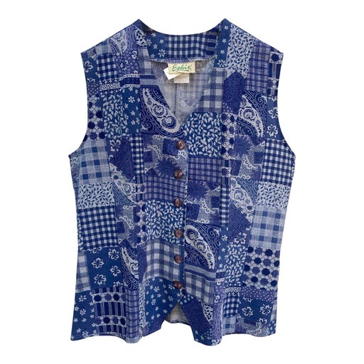 Cotton sleeveless vest